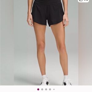 Women's Black Athletic Shorts